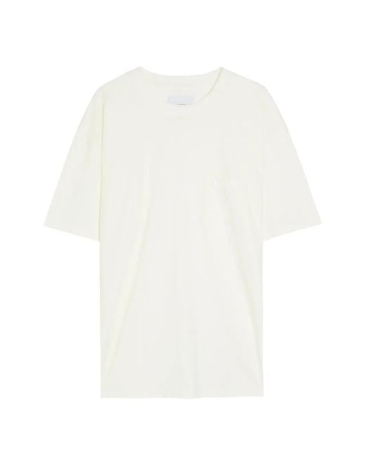Ssstein White Short-Sleeve T-Shirt for men