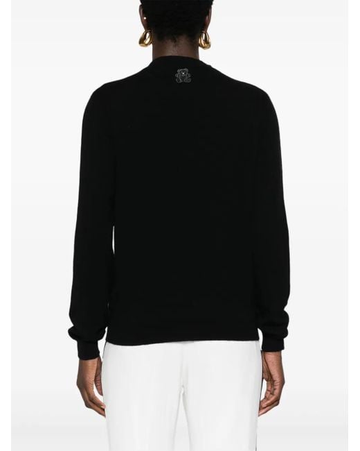 Teddy Cashmere Roma カシミアプルオーバー Black