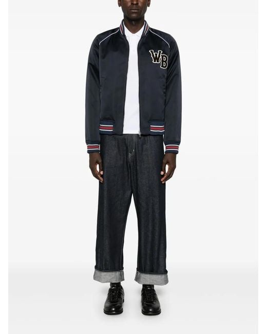 Wales Bonner Blue Marvel Jacket for men