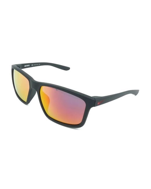 Nike Pink Valiant Rectangle-Frame Sunglasses