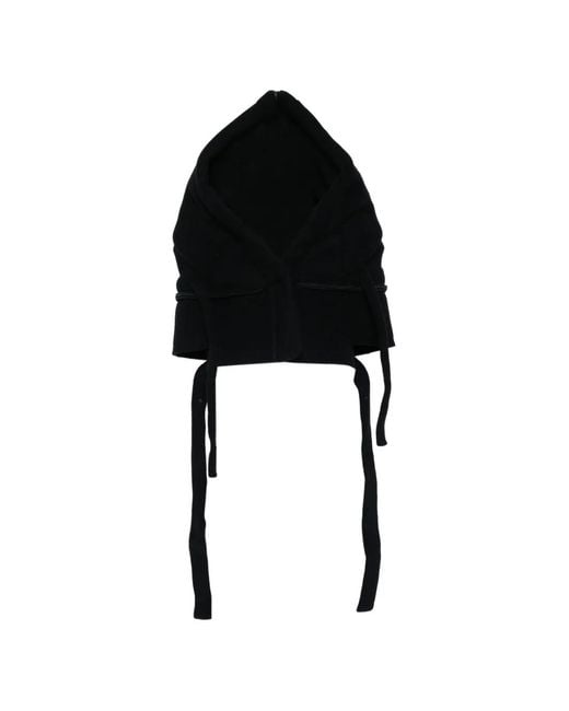 OTTOLINGER Black Super Hood Cropped Hoodie