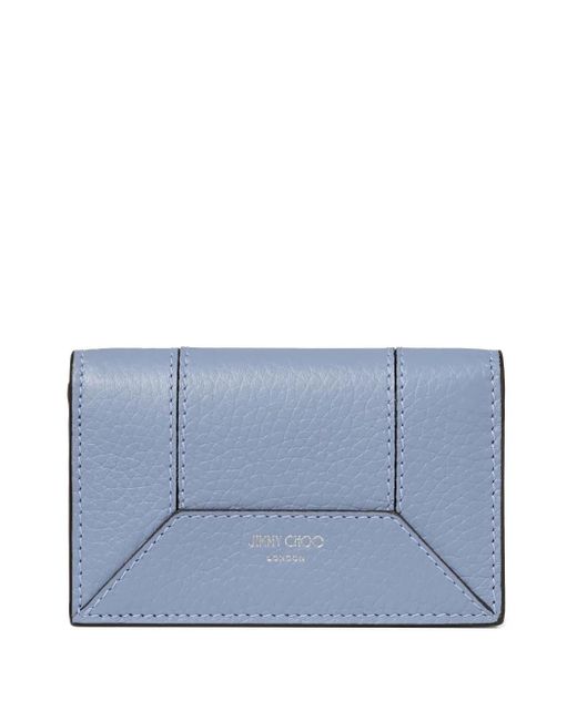 Jimmy Choo Blue Medium Nello Wallet for men