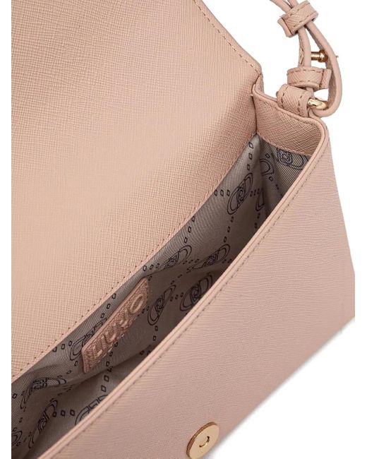 Liu Jo Pink Logo-Plaque Shoulder Bag