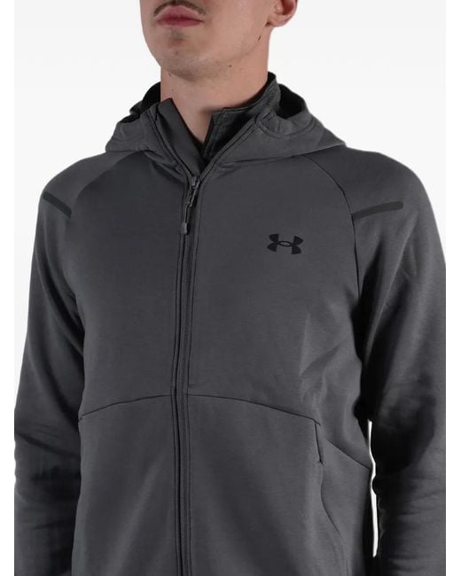 Under Armour Gray Zip Hoodie for men