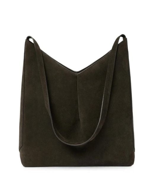 Studio Nicholson Black Hoho Suede Bag