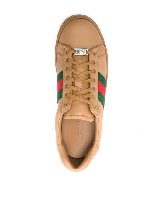 Gucci Ace Sneakers in Brown für Herren