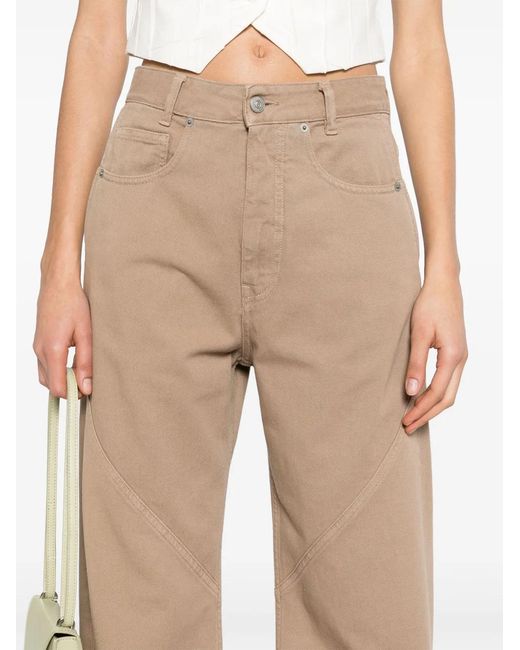 MM6 by Maison Margiela Natural 5-Pocket Jeans