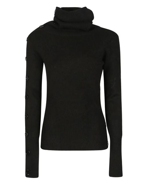 Maglione A Collo Alto di Patrizia Pepe in Black