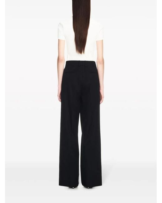 Off-White c/o Virgil Abloh Blue Formal Over Wool Trousers