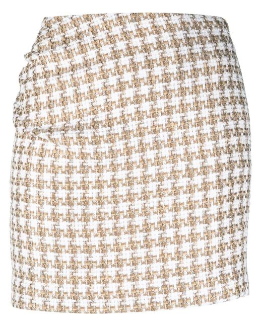 Jupe En Tweed À Fronces IRO en coloris Natural