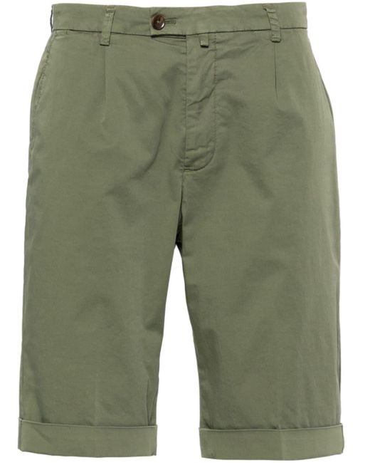 Briglia 1949 Green Tasca America Cotton Chino Shorts for men