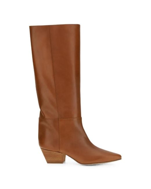 Forte_forte Brown Leather Knee-High Boots