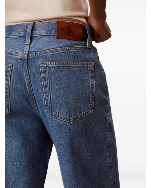 Calvin Klein Blue Five-Pocket Jeans