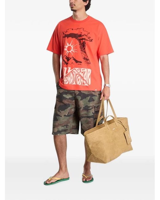 Nike Orange Acg Dri-Fit T-Shirt for men