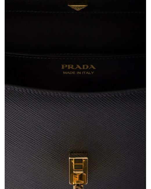 Borsa A Spalla di Prada in Black