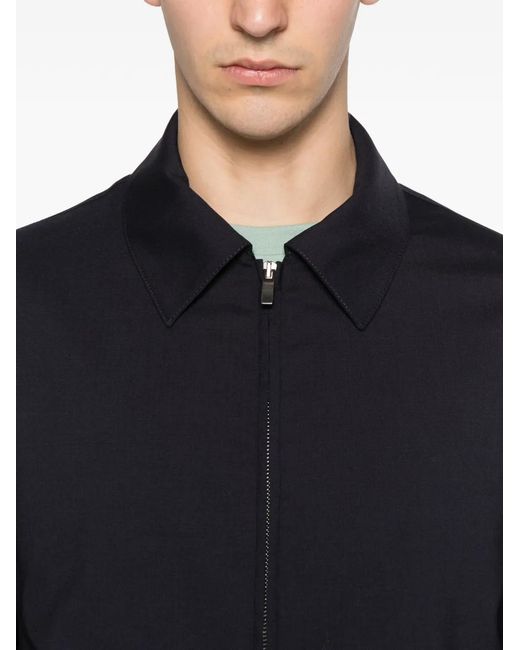 Manuel Ritz Blue Zip-Up Jacket for men