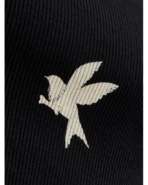 One Teaspoon Black Logo Mini Dress