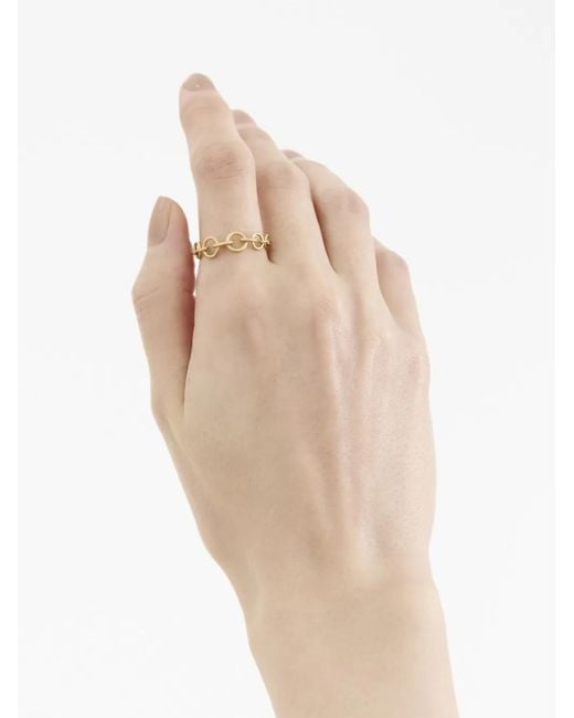 Shihara Metallic 18Kt Link 01 Ring