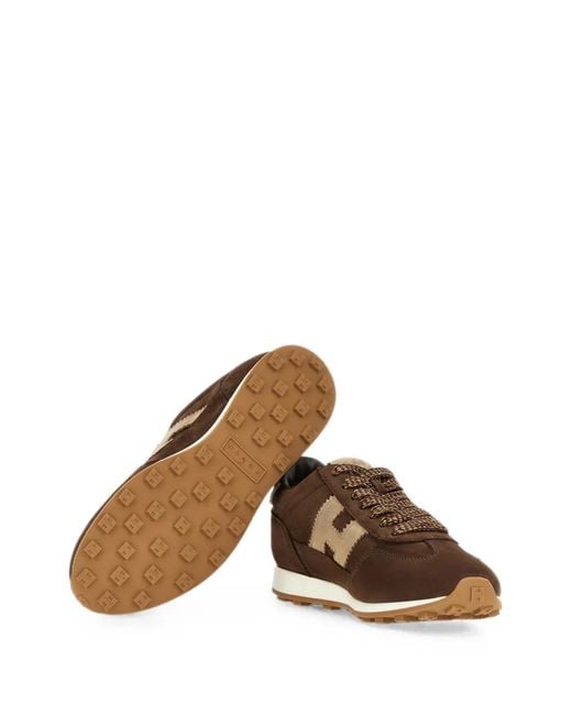 Hogan Brown Sneakers Athletic