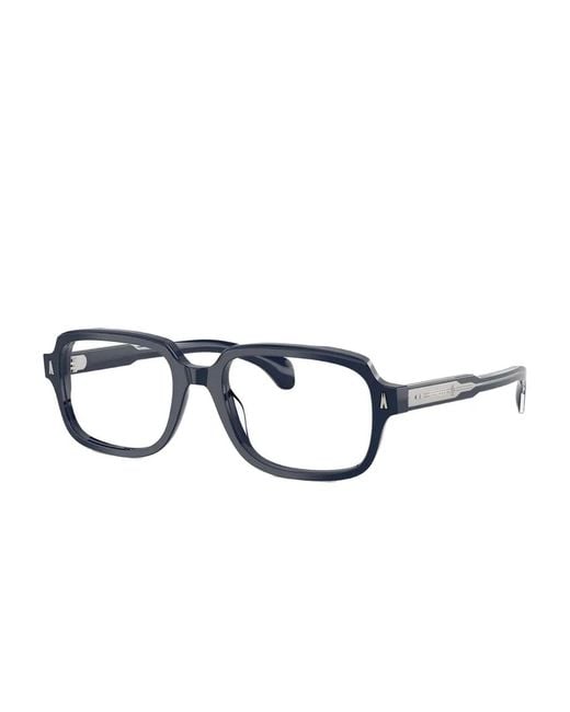 Moncler Black Square-Frame Glasses
