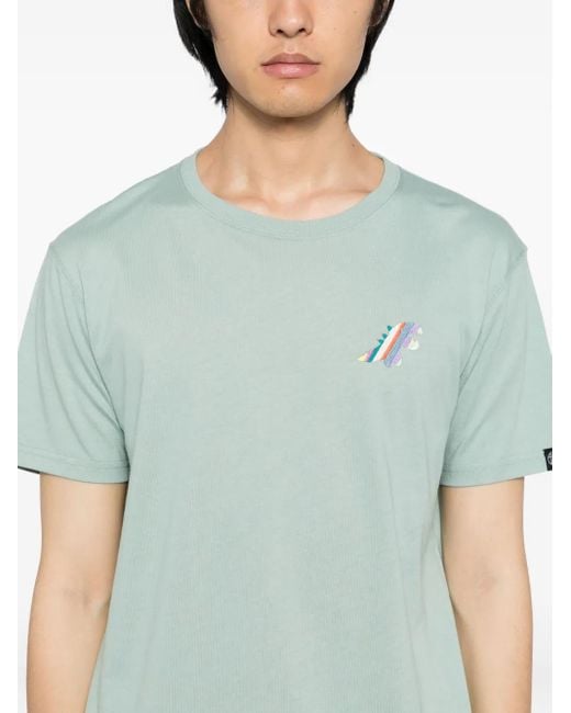 メンズ SPORT b. by agnès b. ロゴ Tシャツ Blue