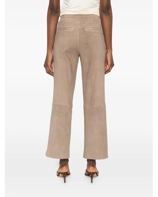 Arma White Drawstring Trousers