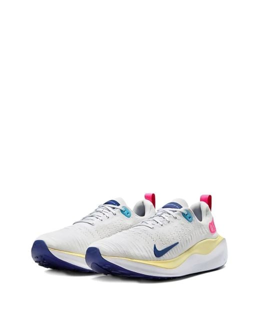 Nike White Reactx Infinity Run 4 Low-Tops Sneakers for men