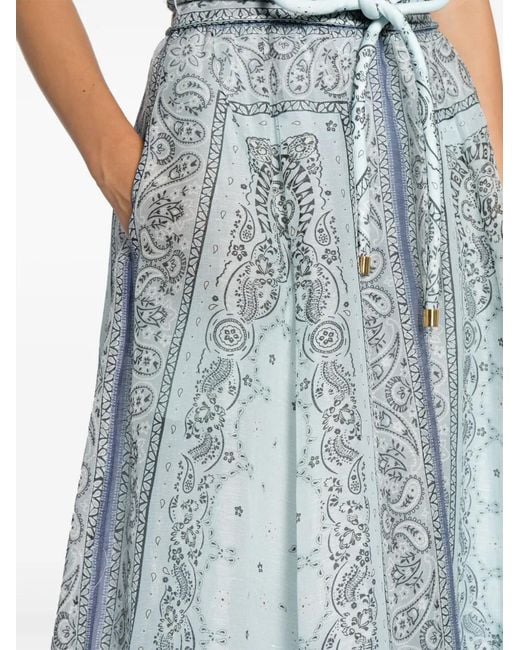 Zimmermann Blue Skirts