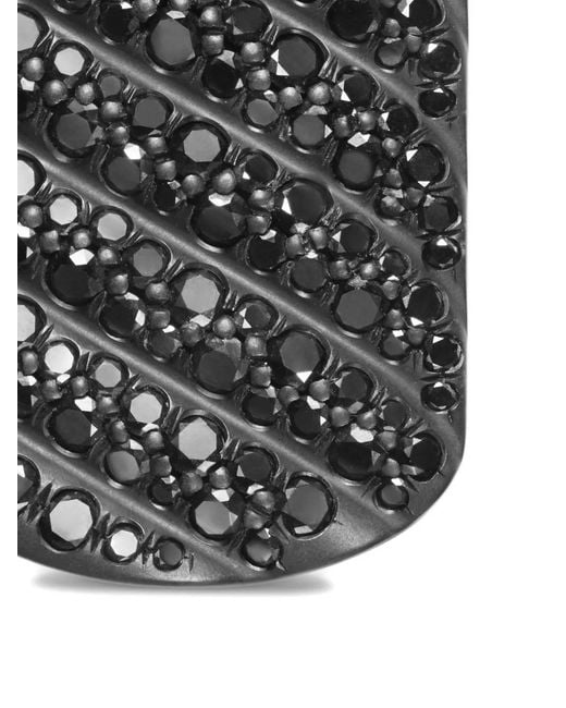 David Yurman Black Sculpted Cable Diamond Tag for men