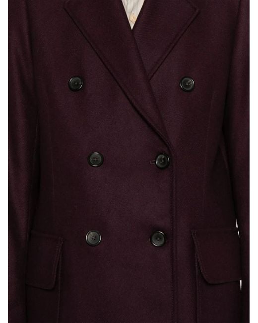 Paul Smith Red Double-Breasted Coat