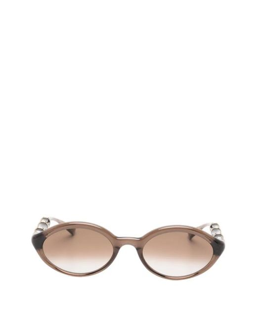 Gucci Natural Geometric-Frame Sunglasses