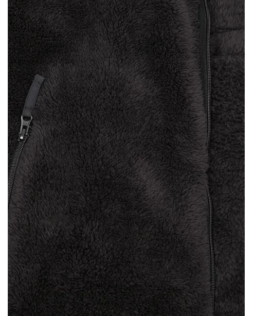 Stan Ray Black Fleece Panelled Jacket for men