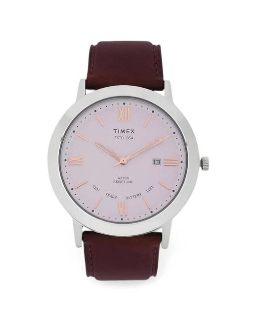 Timex Pink Classic 41Mm Watch