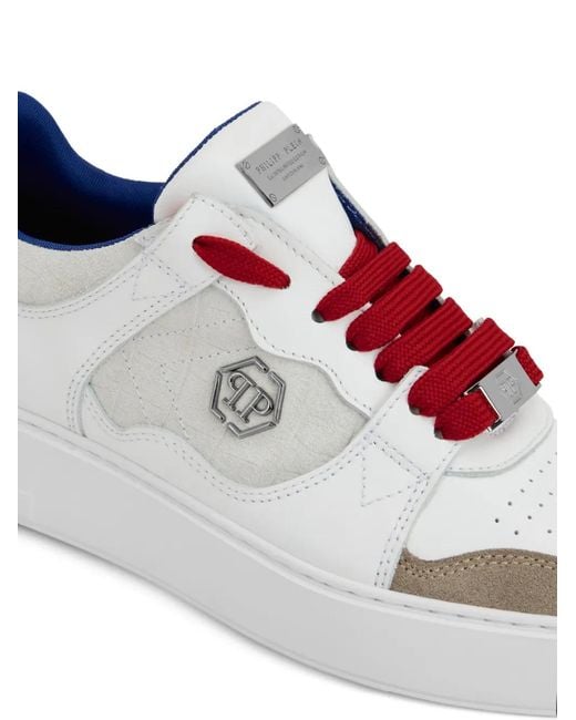 Philipp Plein White Royal Project Sneakers