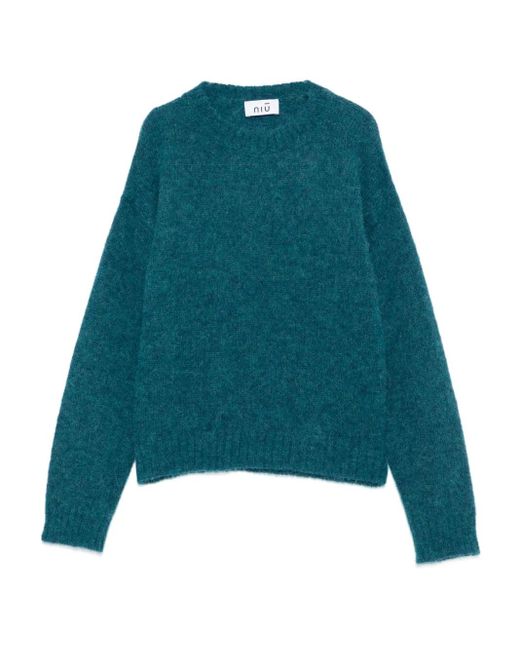 Maglione Girocollo di Niu in Green