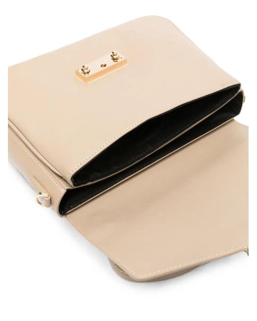 ADRIANNA FERETTI Natural Leather Tote Bag