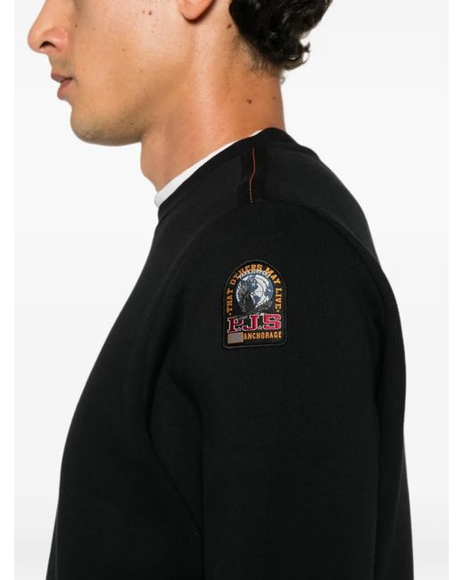 Pull À Patch Logo Parajumpers pour homme en coloris Black