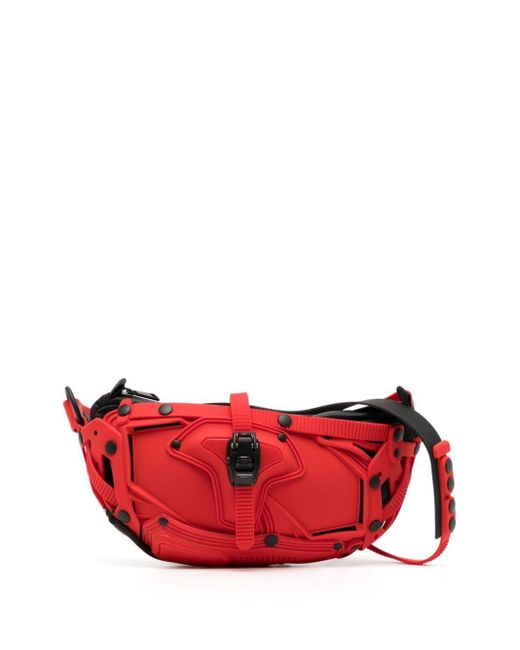 Innerraum Red Clutch And Cross Body Bag