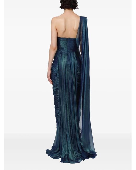 IRIS SERBAN Blue Elem Dress