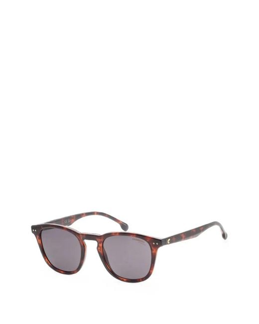 Carrera Brown Tortoiseshell-Effect Square-Frame Sunglasses