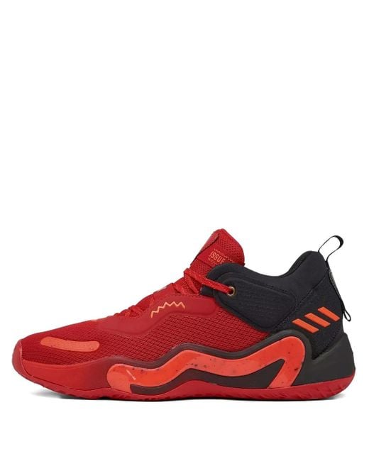 Adidas D.o.n. Issue 3 "scarlet/core Black/solar Red" スニーカー