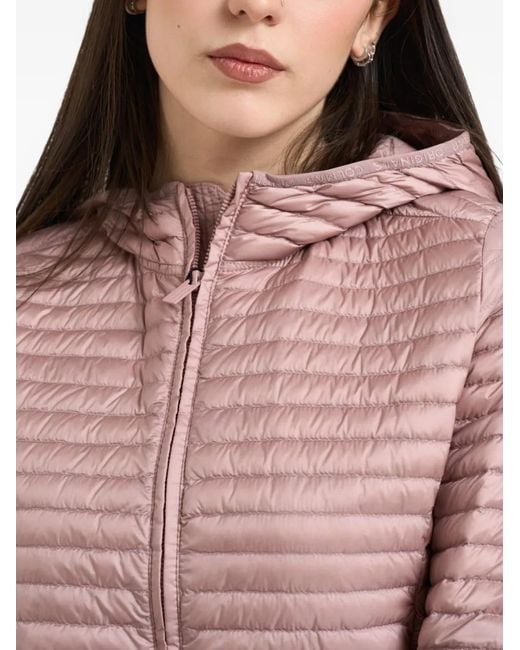 Colmar Red Quilted Hooded Jacket