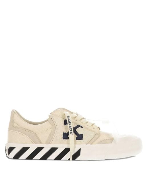 Off-White c/o Virgil Abloh Natural Sneakers Mit Pfeilen