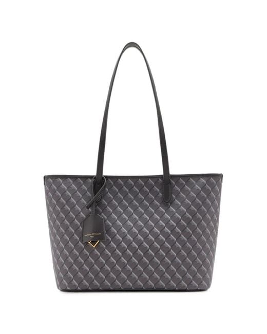 Tammy & Benjamin Monogram Shopper in het Gray