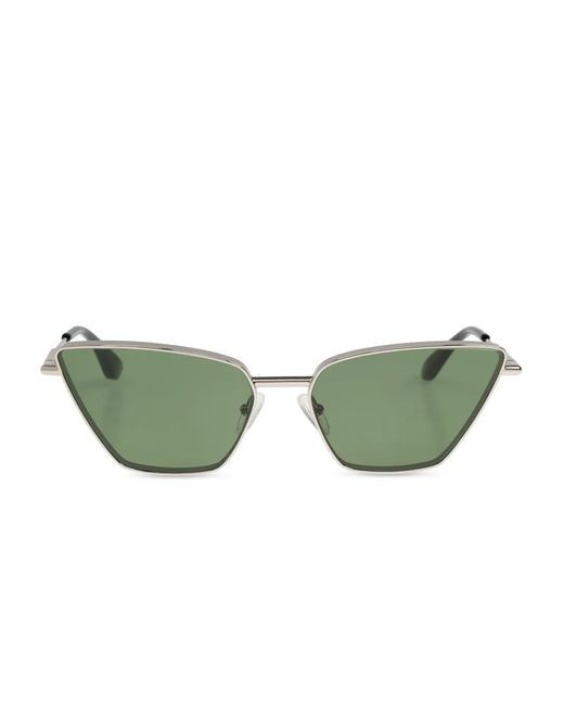 McQueen Green Sunglasses
