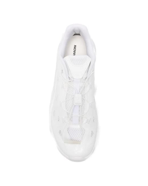 Salomon White X Xt-Whisper Void Round-Toe Trainers