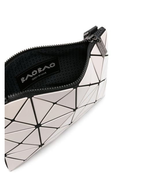 Bao Bao Issey Miyake White Lucent Gloss Geometric Crossbody Bag