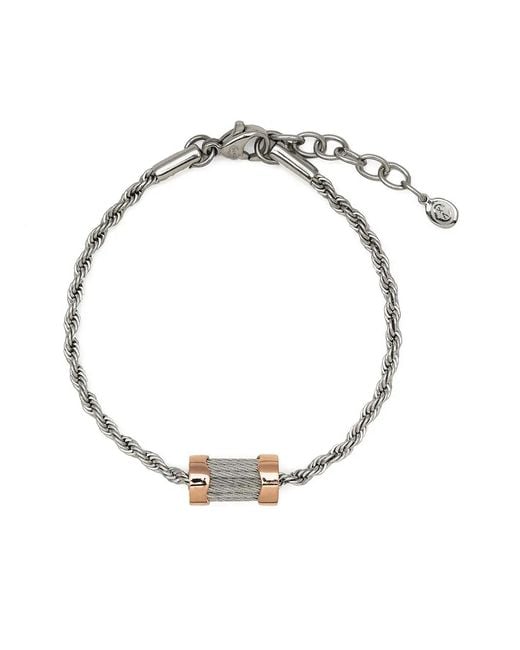 Charriol Metallic Forever Waves Charm Bracelet