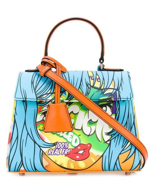 Moschino Multicolor Juice Box Cartoon Bag