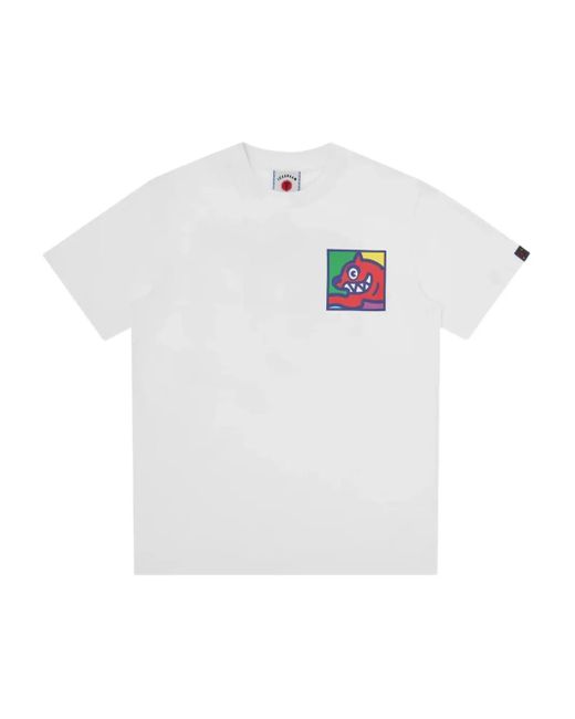 ICECREAM White Graphic-Print T-Shirt for men